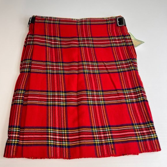 Scottish Highland Kilt Men 34 Woven Tartan Resort Work Party Casual 34x24 Core - Picture 8 of 10